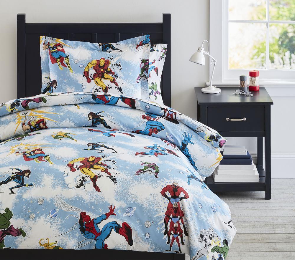 Glow-in-the-Dark Marvel Heroes Duvet